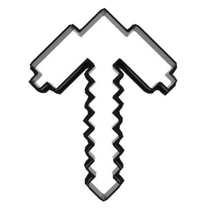minecraft krumpáč vykrajovátko0001