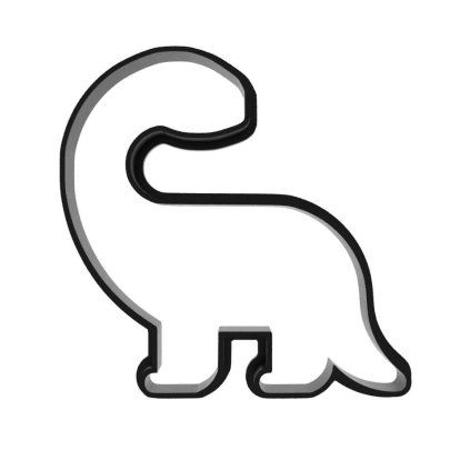 dinosaurus vykrajovátko0001