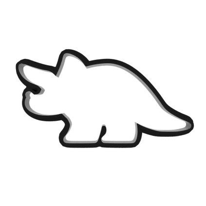 triceratops vykrajovátko0001