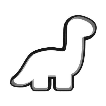 dinosaurus vykrajovátko0001