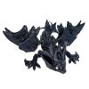 3D netopýří drak černý