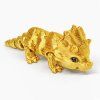 mini triceratops zlatý