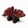 mini stegosaurus červenočerný
