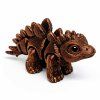 mini stegosaurus hnědý