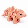 mini stegosaurus lososový