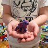 mini drak listohřbet v prostředí 3