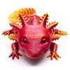 3D axolotl růžovozlatý