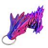 3D křišťálový drak dvounohý přívěsek